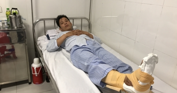 Nghệ An: CSCĐ bị công dân tố truy đuổi, dẫn đến tai nạn khiến hai người phải nhập viện