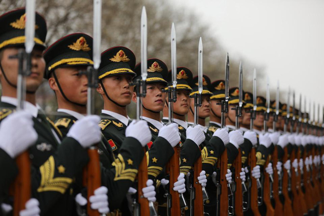 Trung Quốc được cho đ&atilde; điều động 150.000 binh sĩ tới bi&ecirc;n giới với Triều Ti&ecirc;n. (Ảnh minh họa: EPA)