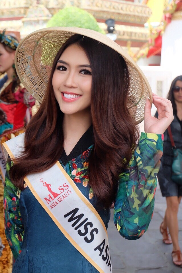 &nbsp;Đại diện Việt Nam dự thi Miss Asia Beauty 2017 Tường Linh.