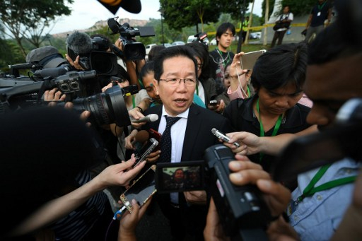 Luật sư Gooi Soon Seng của nghi phạm Indonesia. (Ảnh: Star)
