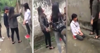 Phú Thọ: Nữ sinh lớp 8 bị bắt ép quỳ gối van xin các "đàn chị"
