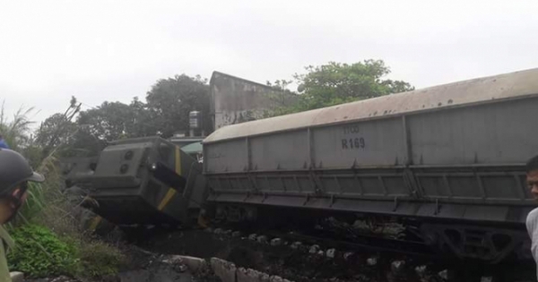 Quảng Ninh: Tai nạn tàu hỏa nghiêm trọng ở Cẩm Phả