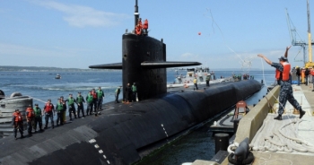 Tàu ngầm hạt nhân Mỹ sắp tới gần bán đảo Triều Tiên
