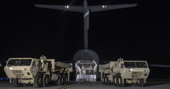 Mỹ đưa lá chắn tên lửa THAAD tới địa điểm triển khai ở Hàn Quốc