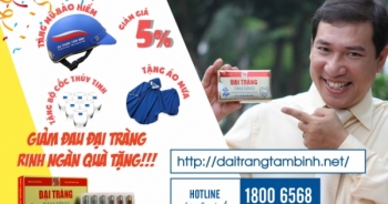 Dược phẩm Tâm Bình ra mắt website daitrangtambinh.net và hotline tư vấn miễn phí 1800 6568