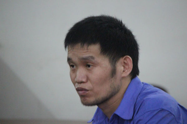Han JinKun tại t&ograve;a. (Ảnh: b&aacute;o Vietnamnet)