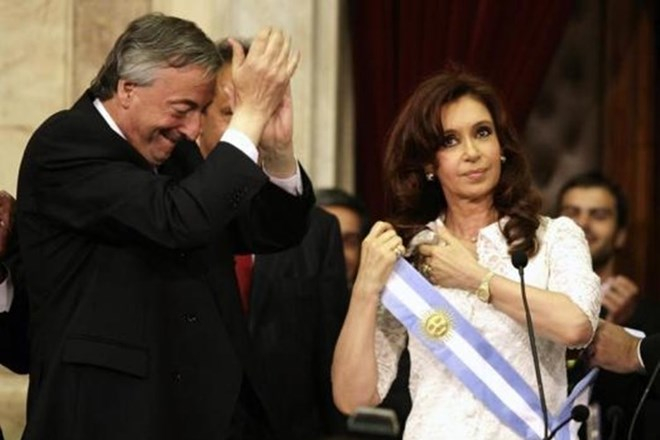 Vợ ch&ocirc;̀ng Tổng thống Cristina Fernandez.