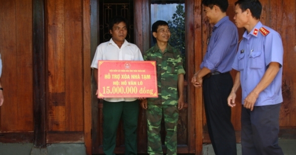 VKSND tỉnh Thừa Thiên Huế: Hành động giúp dân thoát nghèo một cách thiết thực