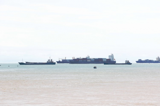 Nạo v&eacute;t luồng cảng Quy Nhơn - Ảnh minh họa. (Xu&acirc;n Huy)
