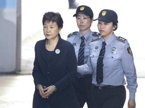 Cựu Tổng thống Park Geun Hye.