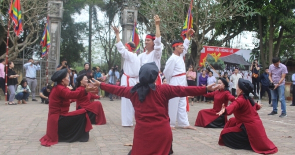 Phú Thọ: Mở tour hát xoan cổ phục vụ Lễ hội Đền Hùng