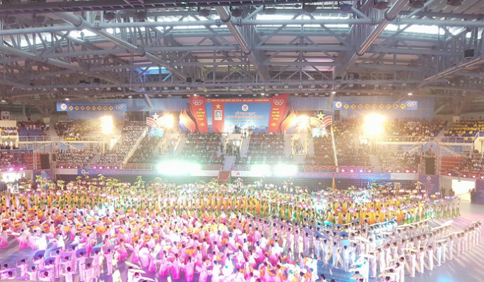 Đại hội được tổ chức tại nh&agrave; thi đấu đa năng 5000 chỗ ngồi đạt ti&ecirc;u chuẩn quốc tế.