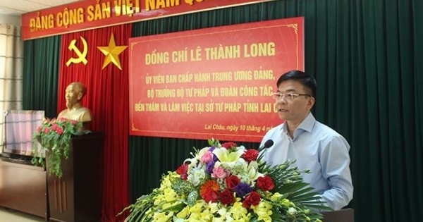 Bộ trưởng Lê Thành Long làm việc tại Lai Châu: Cần tạo bước chuyển trong công tác văn bản
