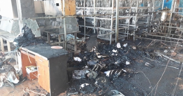 Lâm Đồng: Cháy khu nhà nuôi cấy mô sâm Ngọc Linh