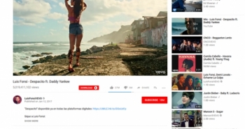 "Như chưa hề có cuộc chia ly", MV của Despacito đã trở lại Youtube, còn nguyên 5 tỉ views
