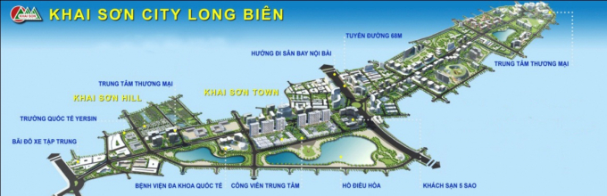 Khai Sơn City sở hữu quy m&ocirc; l&ecirc;n tới hơn 180ha, mang đến thị trường nhiều loại h&igrave;nh sản phẩm cao cấp.