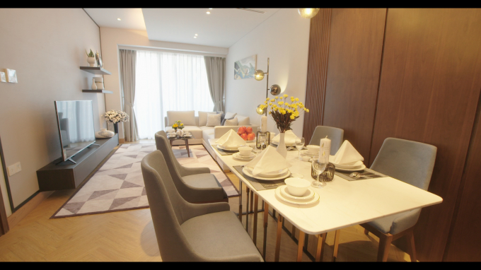 75% căn hộ tại Wyndham Soleil Danang c&oacute; tầm nh&igrave;n hướng biển, thiết kế&nbsp; dạng studio, căn hộ 1 đến 3 ph&ograve;ng ngủ, penthouse th&ocirc;ng tầng.