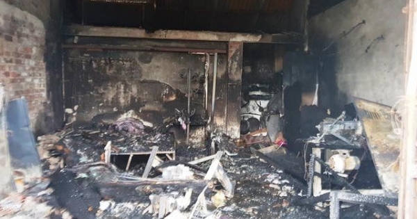 Nam Định: Bà hỏa ghé thăm, 3 mẹ con chết cháy trong nhà lúc rạng sáng
