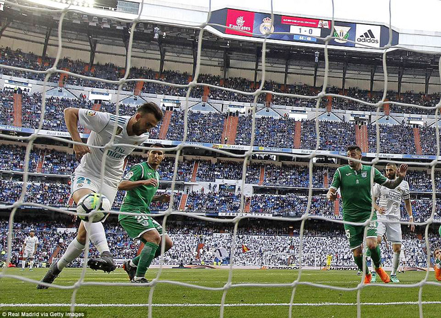 Real đ&atilde; c&oacute; chiến thắng chung cuộc với tỉ số 2-1. (Ảnh: Real Madrid via Getty Images)