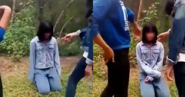 Nữ sinh lớp 7 ở Nghệ An bị bắt quỳ gối, tát liên tiếp vào mặt rồi quay clip tung lên mạng