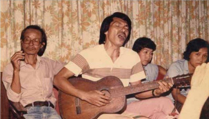 Bức ảnh qu&yacute; về nhạc sĩ Trịnh C&ocirc;ng Sơn v&agrave; nhạc sĩ Trần Tiến.&nbsp;