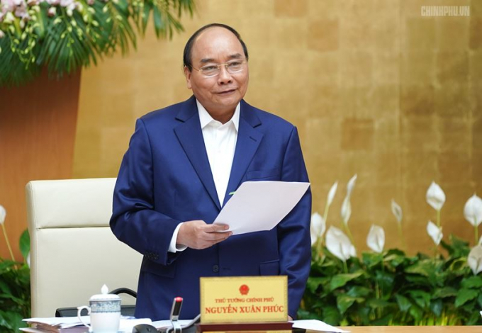 Thủ tướng Nguyễn Xu&acirc;n Ph&uacute;c ph&aacute;t biểu khai mạc phi&ecirc;n họp