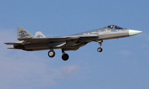 Ti&ecirc;m k&iacute;ch Su-57 Nga bay thử đầu năm 2019. Ảnh:&nbsp;Russian Planes.