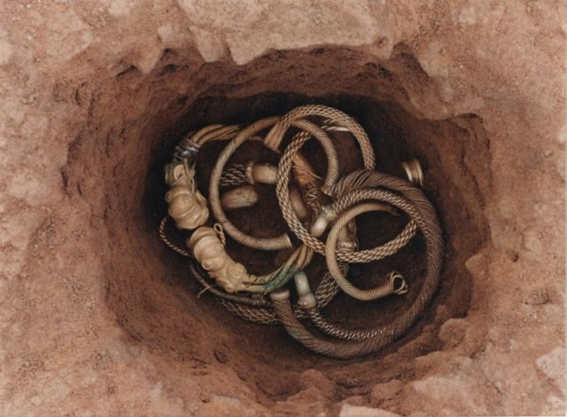 Những cổ vật được khai quật v&agrave;o năm 1990. (Nguồn: British Museum)