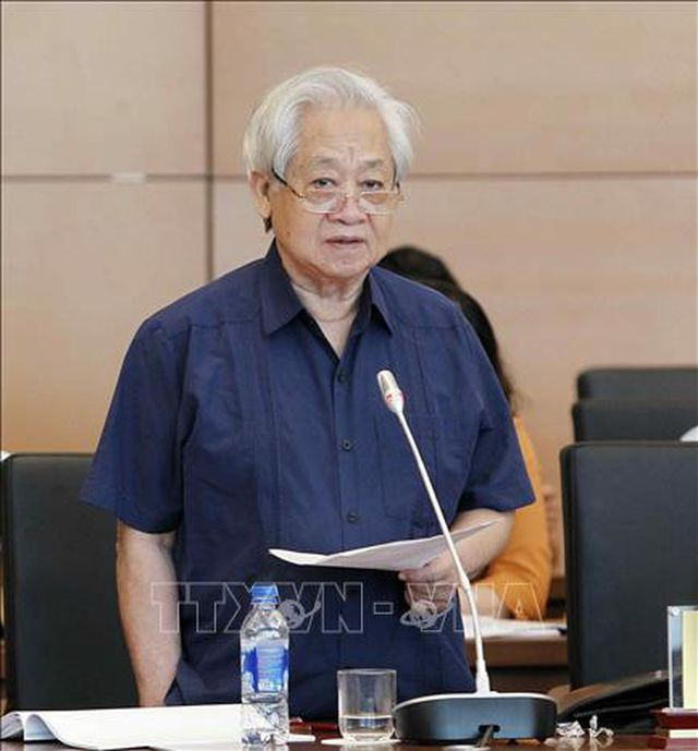 GS.TS Phạm Tất Dong, Ph&oacute; Chủ tịch Hội Khuyến học Việt Nam (Ảnh: Văn Điệp - TTXVN)