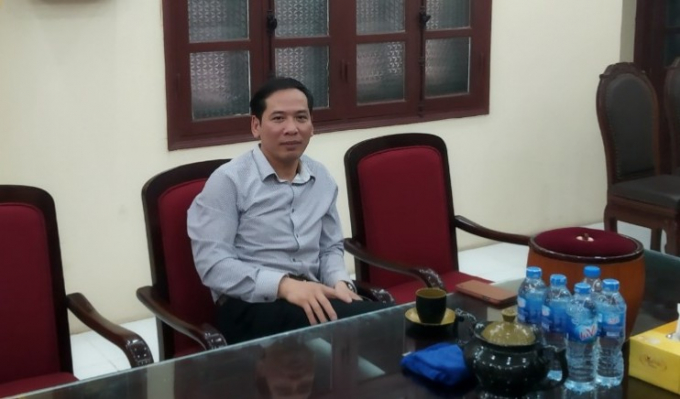 &Ocirc;ng Nguyễn Đức Tải - Chủ tịch HĐĐG tỉnh Hưng Y&ecirc;n thừa nhận kh&ocirc;ng biết lạc trồng xen canh.