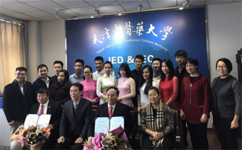 Học viện Y Dược học cổ truyền Việt Nam liên kết đào tạo với trường Đại học Trung Y Dược Thiên Tân