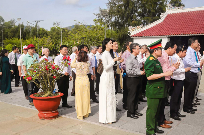 Loan Vương tham dự lễ kỷ niệm 40 năm Di t&iacute;ch quốc gia đặc biệt C&ocirc;n Đảo