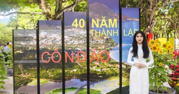 Loan Vương tham dự lễ kỷ niệm 40 năm Di tích quốc gia đặc biệt Côn Đảo