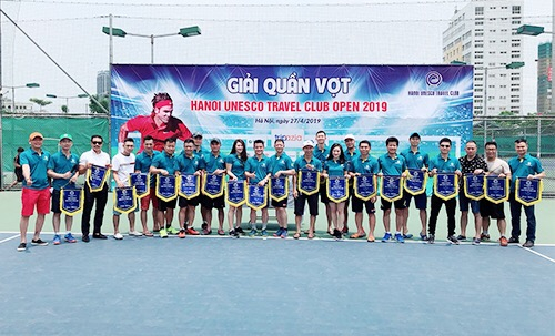 Giải Tennis Cup Hanoi Unesco Travel Club Open 2019 khai mạc s&aacute;ng 27/4 tại cụm thể thao C&aacute;t Qu&yacute;, đường Phạm Văn Bạch, quận Nam Từ Li&ecirc;m, H&agrave; Nội.