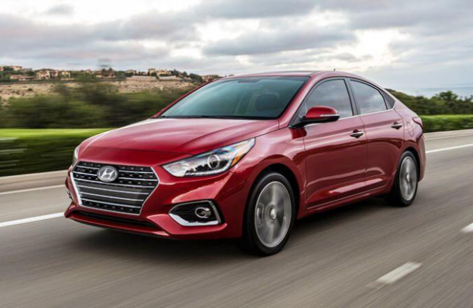 Bổ sung trang bị, Hyundai Accent 2019 tăng gi&aacute; b&aacute;n.