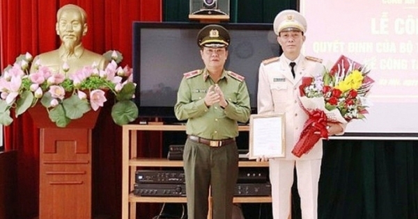 Hà Nội: Thượng tá Hứa Việt Hưng nhậm chức Trưởng công an quận Long Biên