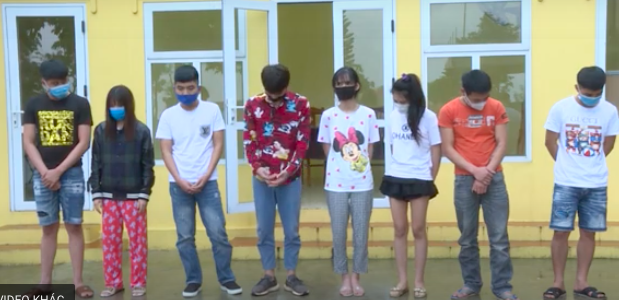 Bắt ổ nhóm nam nữ tụ tập sử dụng ma tuý trong nhà trọ ở Bắc Ninh