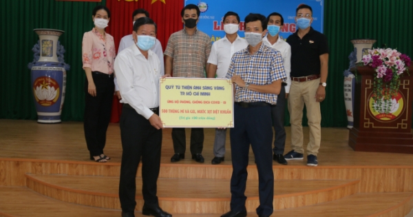 Quỹ từ thiện Ánh Sáng Vàng chung tay cùng tỉnh Đồng Nai đẩy lùi dịch bệnh