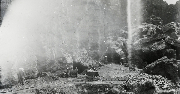Loạt ảnh hiếm về mỏ chì kẽm khổng lồ ở Việt Nam 100 năm trước