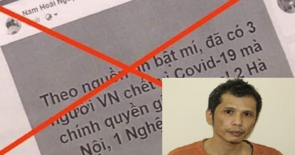 Tạm giữ hình sự đối tượng đăng tải thông tin Việt Nam có người chết vì Covid-19