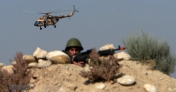Afghanistan: 3 người thiệt mạng vì rơi trực thăng quân sự