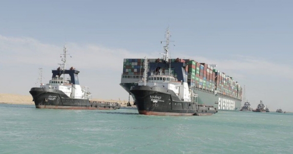 Ai Cập tính đòi bồi thường 1 tỷ USD cho vụ tắc kênh đào Suez