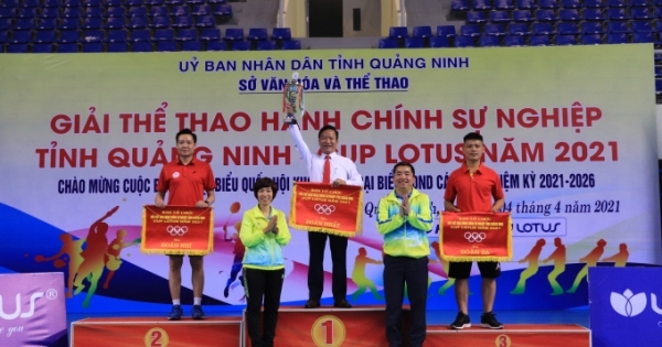Quảng Ninh: Bế mạc Giải Thể thao HCSN - Cup Lotus 2021