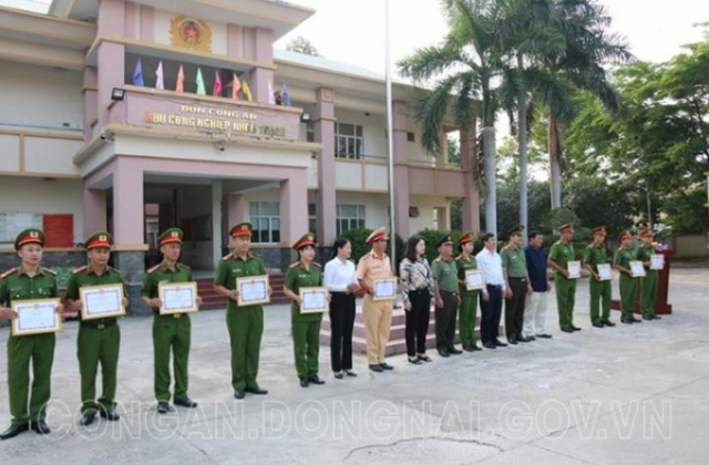 Đồng Nai: Nhiều tập thể, cá nhân được Công an huyện Nhơn Trạch khen thưởng