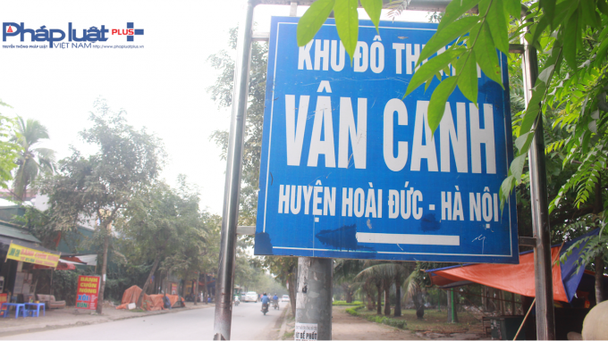 Dự án KĐT mới Vân Canh nằm trên địa bàn huyện Hoài Đức, TP Hà Nội.