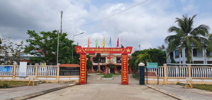 Trụ sở UBND phường Điện Dương.