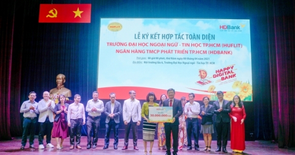 HD Bank ký kết hợp tác với Đại học Ngoại ngữ - Tin học TP Hồ Chí Minh