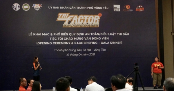Khai mạc giải thể thao TRI-Factor Việt Nam 2021