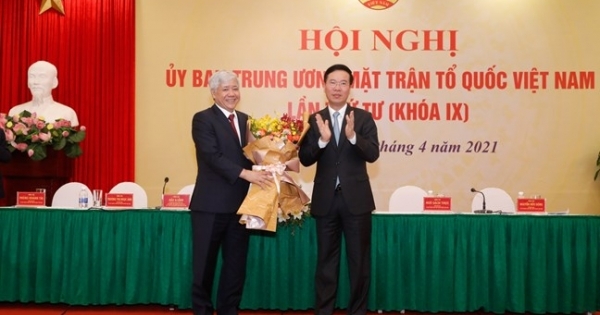 Ông Đỗ Văn Chiến giữ chức Chủ tịch Uỷ ban Trung ương Mặt trận Tổ quốc Việt Nam