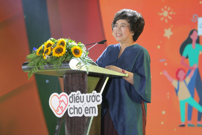 Bà Thái Hương, Nhà sáng lập – Chủ tịch Hội đồng Chiến lược Tập đoàn TH, Tổng Giám đốc BAC A BANK mong muốn chương trình Sức khỏe học đường được triển khai bài bản trên toàn quốc.